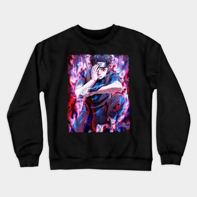 SHISUI UCHIHA MERCH VTG Crewneck Sweatshirt by xsmilexstd